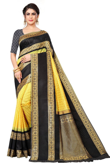 Exquisite Lichi Silk Saree with Stunning Jacquard Finish