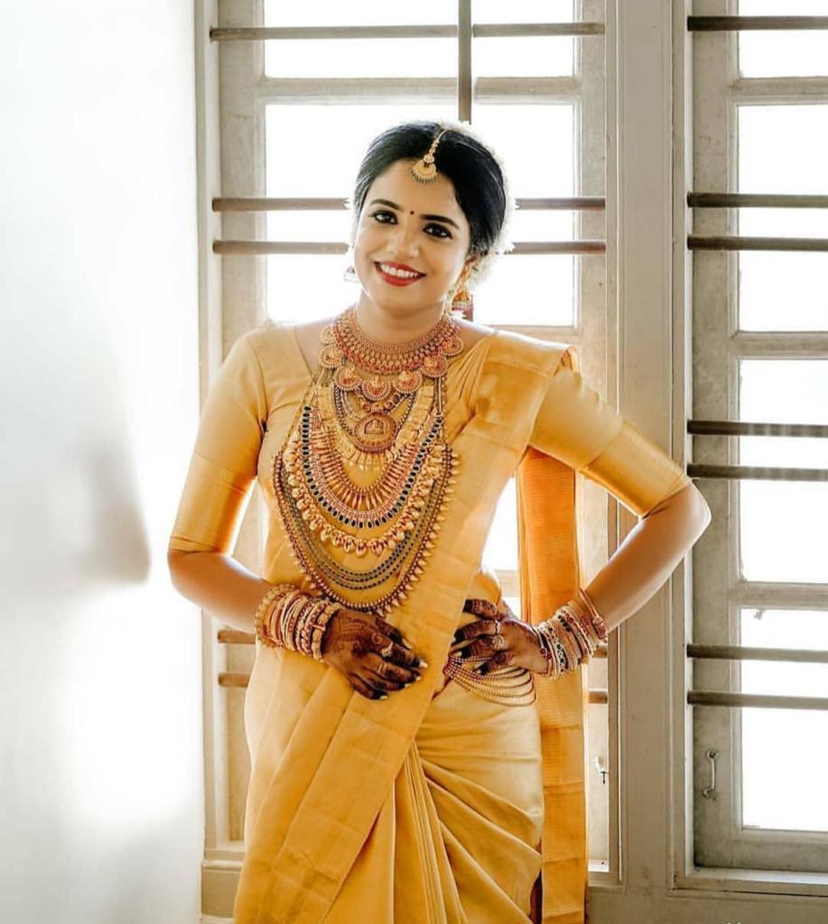 Opulent Soft Lichi Silk Saree with Elegant Jacquard Blouse