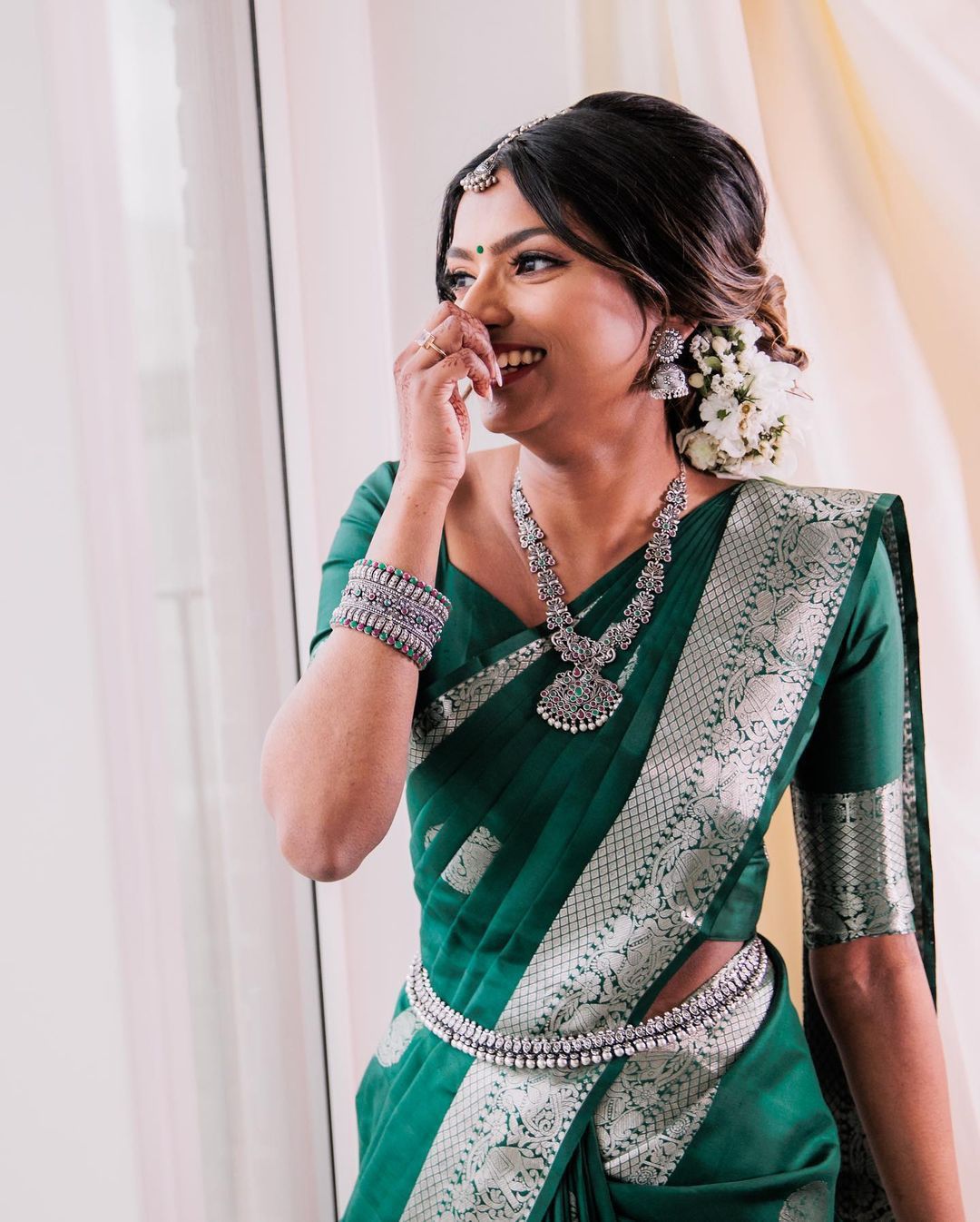 Vibrant Soft Lichi Silk Saree with Gorgeous Jacquard Patterns
